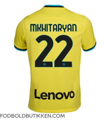 Inter Milan Henrikh Mkhitaryan #22 Tredjetrøje 2022-23 Kortærmet
